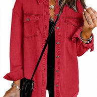 Femme Destroyed Denim Westernjacke WW