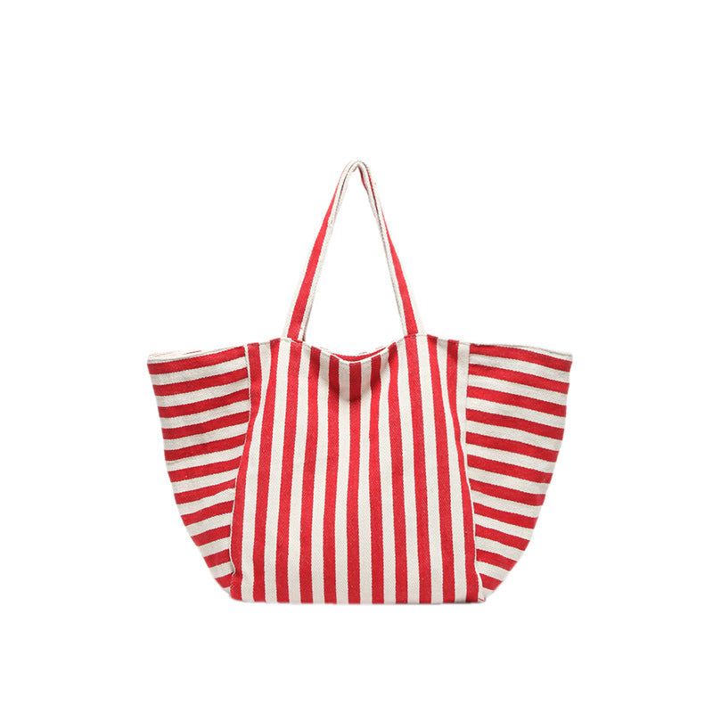 Damen Strandtasche mit großzügigem Innenraum und robustem Material WW