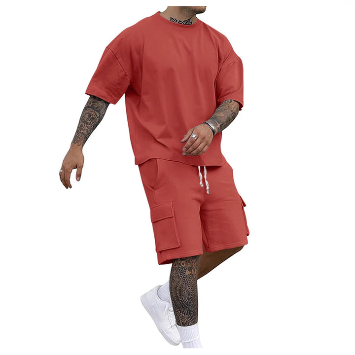 Herren Sportliches Cargo-Set W&W Mode