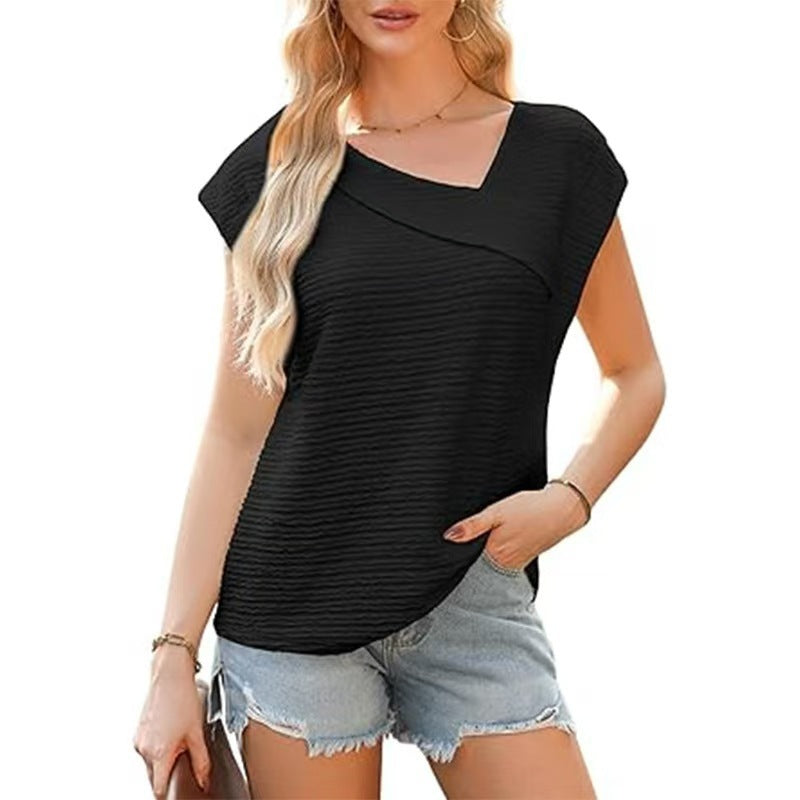 Damen Oberteil mit modernem Schnitt und strukturiertem Design WW