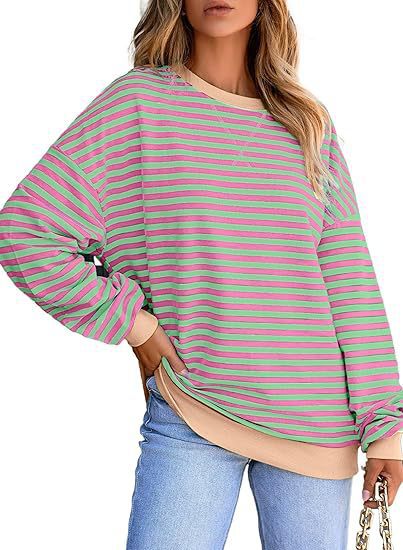 W&W Mode | Farbblock-Pullover mit Kordelzug-Oberteil