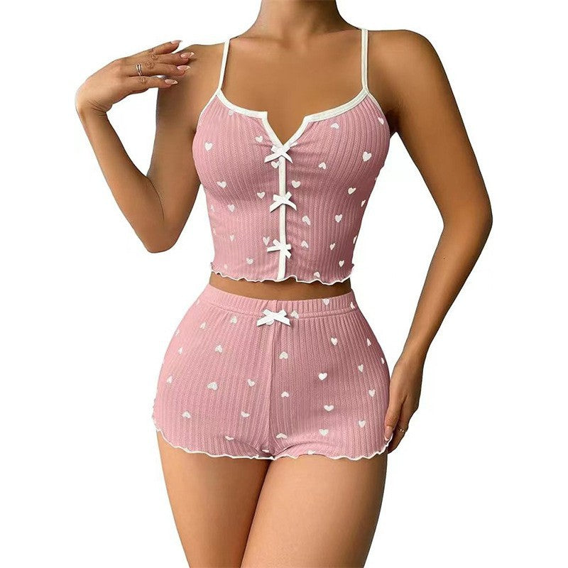 W&W | Bedrucktes Pyjama-Set