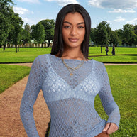 Damen Spitzenoberteil mit eleganter Passform und raffinierten Details WW