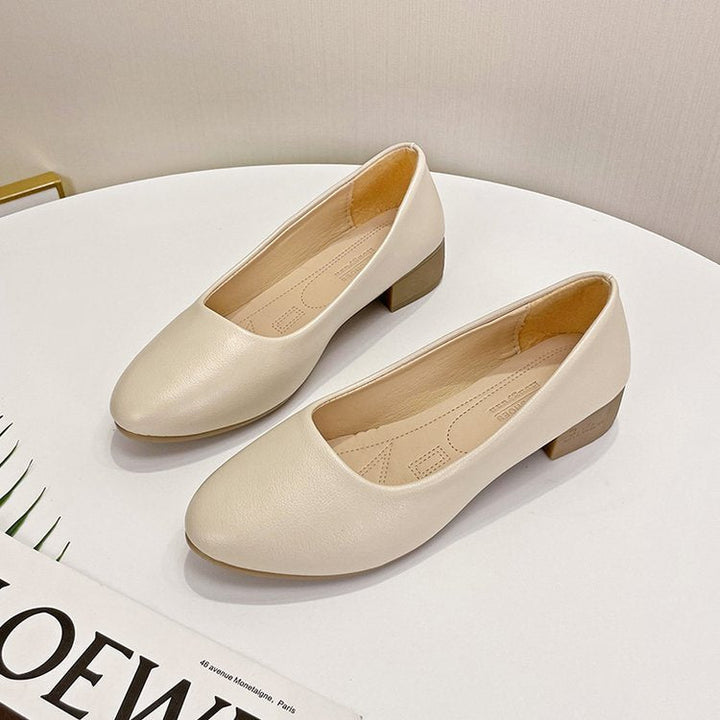 Damen klassische Ballerinas mit ergonomischer Fußbett-Technologie und schickem Design W&W Mode