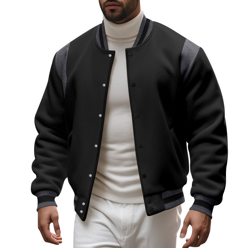Herren sportliche Collegejacke WW