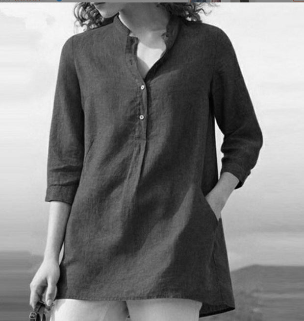 WW | Elegante Leinenbluse