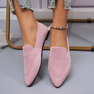 WW | Mesh-Schuhe Mit Spitzer Spitze