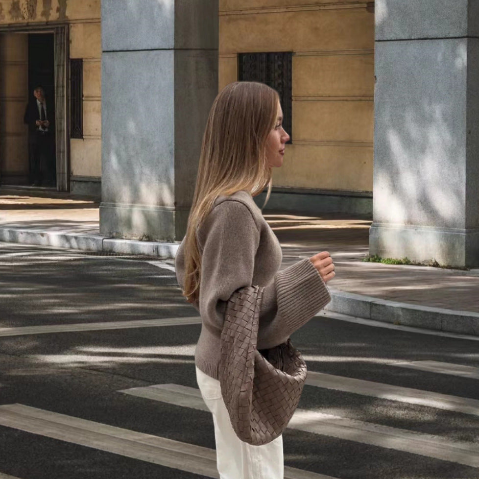 Damen Strickjacke mit eleganten Details und lässigem Schnitt WW