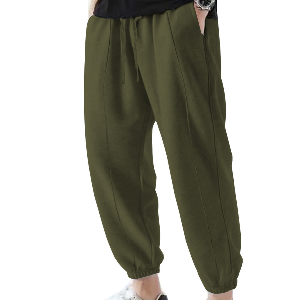 Herren Jogginghose aus atmungsaktivem Material mit verstellbarem Bund WW