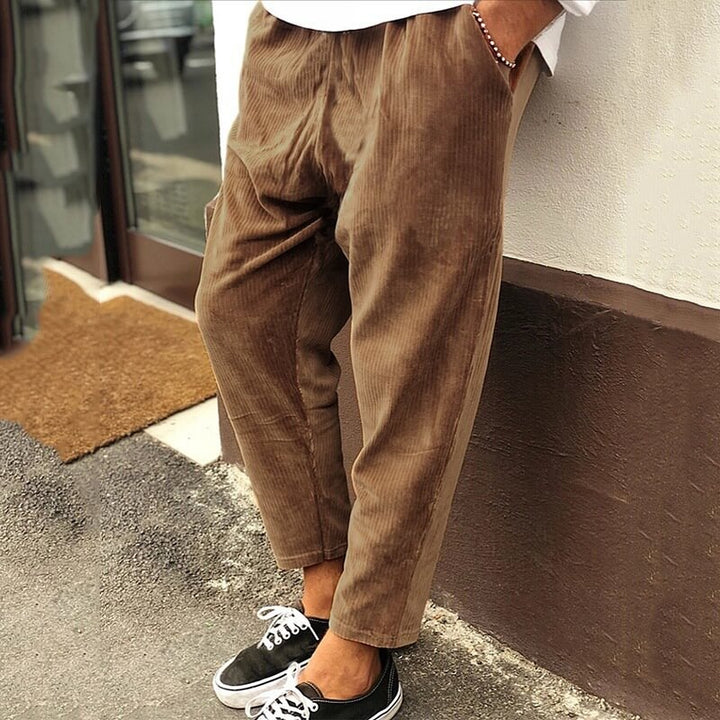 W&W Mode | Lässig Lockere Cord Hose Für Herren