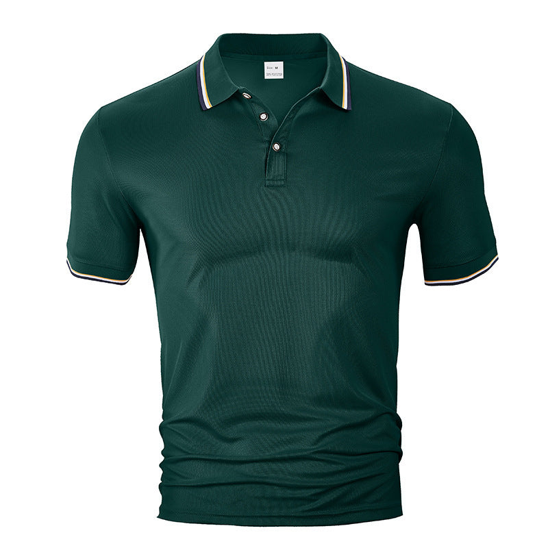 Herren sportliches Poloshirt mit atmungsaktiven Eigenschaften und modernem Schnitt WW