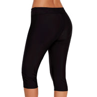 Damen Sportliche 3/4-Leggings mit hohem Bund und atmungsaktivem Material WW