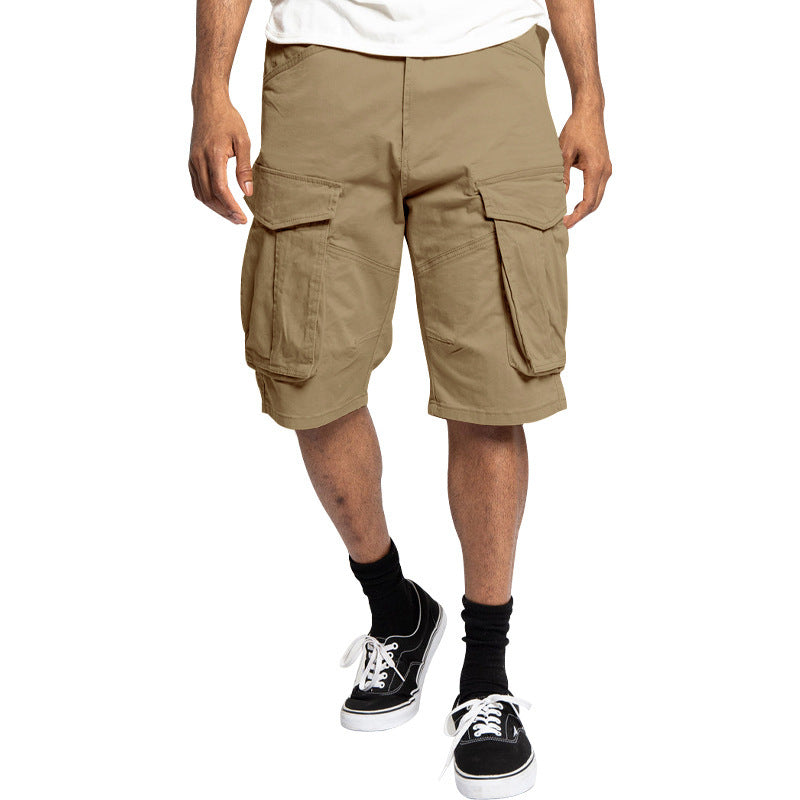 Herren Cargo-Shorts mit praktischen Seitentaschen und robustem Design WW