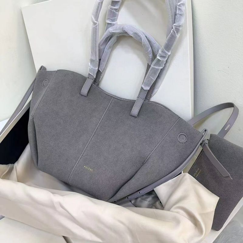 WW | braune und schwarze Tote Bag für Damen - schicke und vielseitige Handtasche