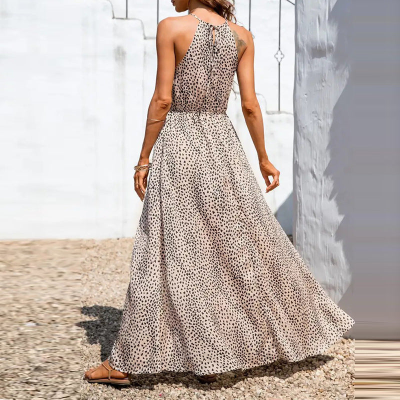 Damen Maxikleid mit raffiniertem Wickeldesign und hohem Schlitz WW