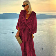 Damen Schimmernder Kaftan mit luxuriösen Details WW