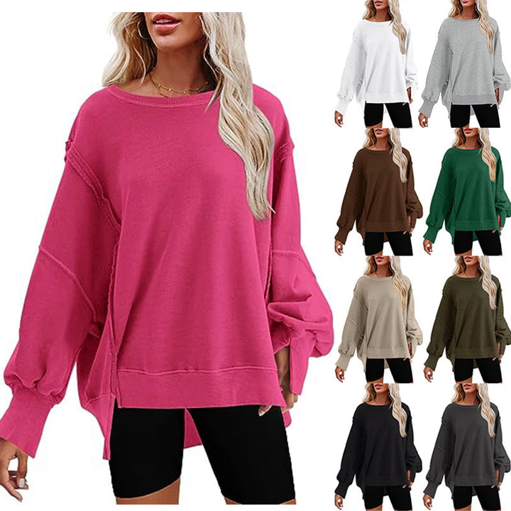 Damen Oversized Sweatshirt W&W Mode