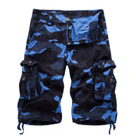 Herren Cargo-Shorts mit Utility-Taschen und verstellbarem Bund WW