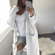 Damen Strickjacke mit Taschen WW