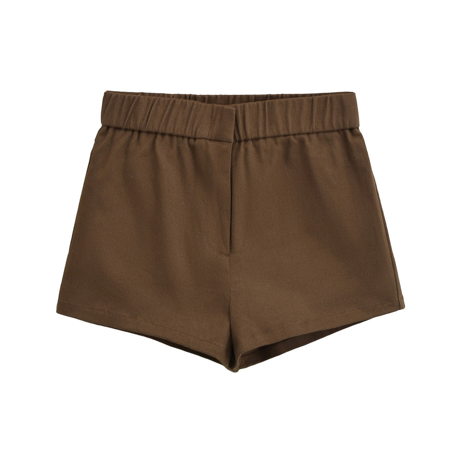 Damen bequeme Hochbund-Shorts WW