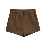 Damen bequeme Hochbund-Shorts WW