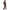Damen sportliches Set mit weitem Hoodie und elastischer Jogginghose WW