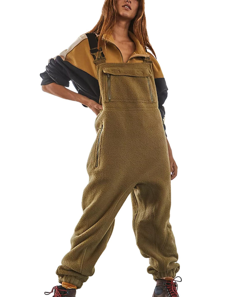 Femme Fleece Utility Latzhosen WW