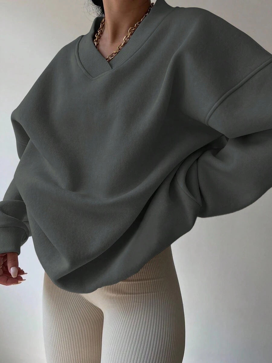 W&W Mode | Lässiges Langarm-Sweatshirt
