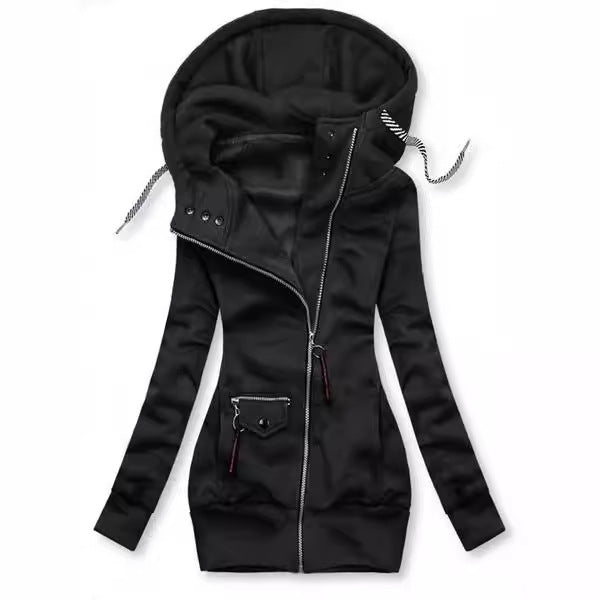 W&W Mode | Lässiger Slim Fit Sweatshirt mit Kapuzenpullover