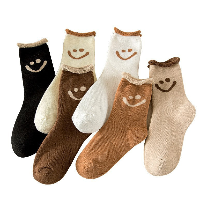 WW | Gesicht Sockenpaket Mit Fröhlichen Gesichtchen Für Jedes Outfit