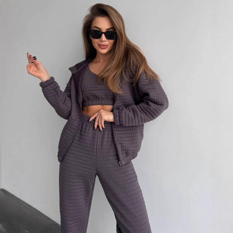 Damen bequemer und modischer Sweat-Anzug WW