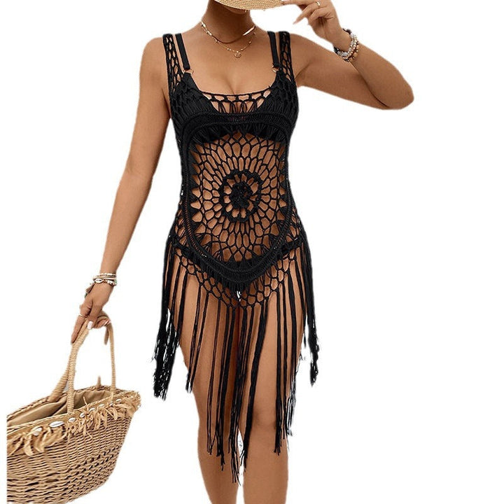 Damen Boho-Strandkleid aus Makramee W&W Mode