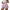 Damen kurze Schlafshorts mit niedlichem Streifenmuster und dekorativer Stickerei WW