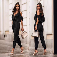 Damen Stylishes Jumpsuit mit lockerem Schnitt und raffinierter Detailverarbeitung WW