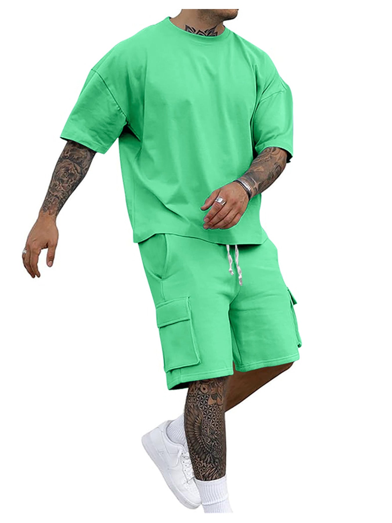 Herren Sportliches Cargo-Set WW