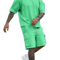 Herren Sportliches Cargo-Set WW