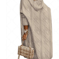 eine vielseitige Strickjacke