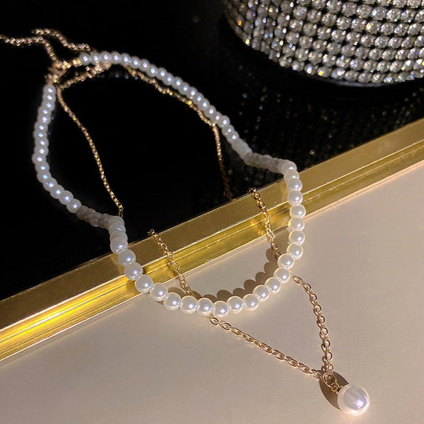 WW | Paradise Perlen Satz Halskette Mit Elegantem Glanz Für Damen