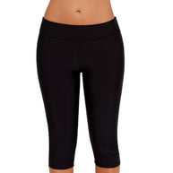 Damen Sportliche 3/4-Leggings mit hohem Bund und atmungsaktivem Material WW