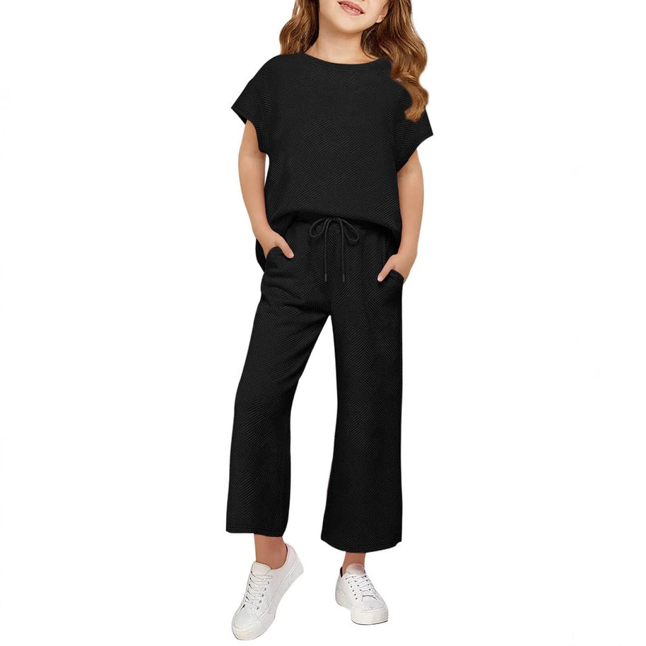 Damen sommerliches Freizeit-Set aus leichter, atmungsaktiver Baumwolle WW