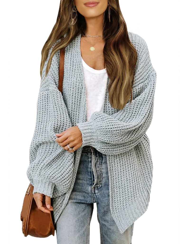 Damen Strickjacke im Oversized-Stil WW