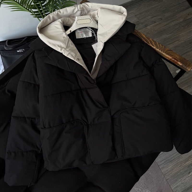 Damen Steppjacke mit großzügiger Kapuze und modernem Schnitt WW