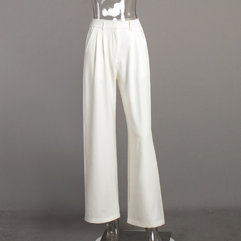 Damen weite Hosen mit eleganter Faltenlegung WW
