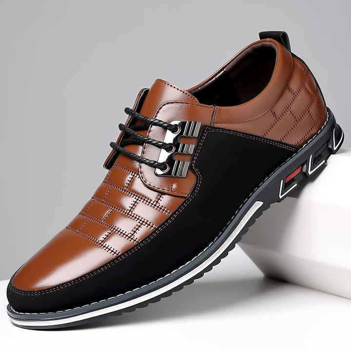 W&W Mode - Leder Orthopädische Herrenschuhe