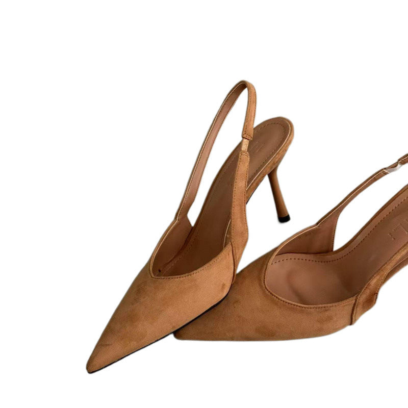 Damen Slingback Pumps mit elegantem Leopardenmuster und hohem Absatz WW