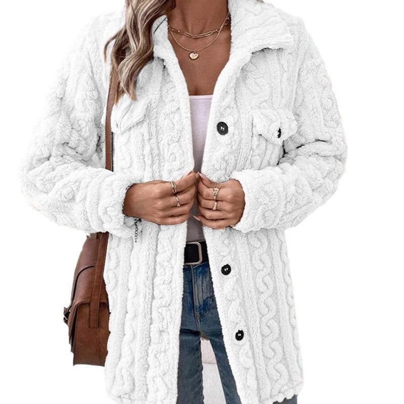 Damen Strickjacke mit strukturierter Oberfläche WW