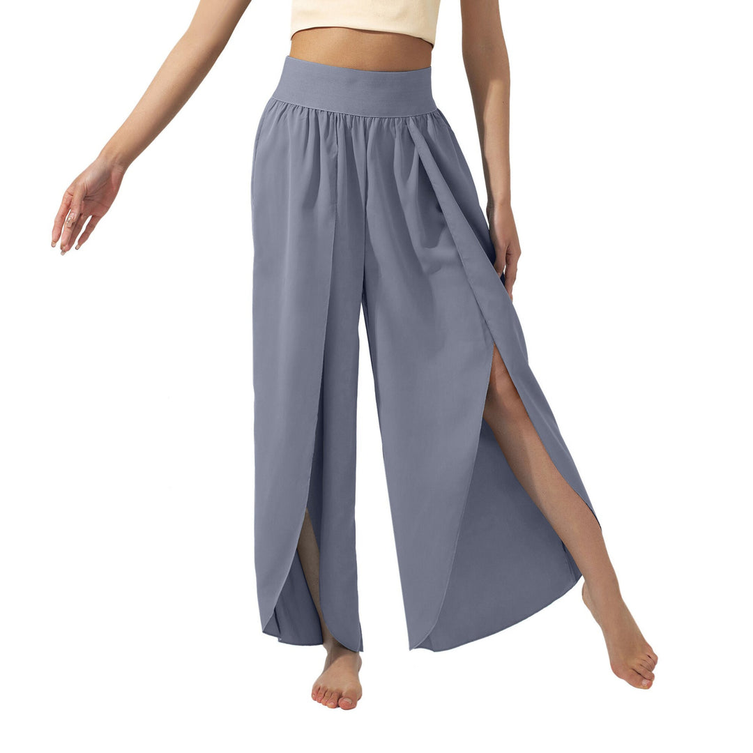 Damen luftige Culotte mit Seitenschlitzen W&W Mode