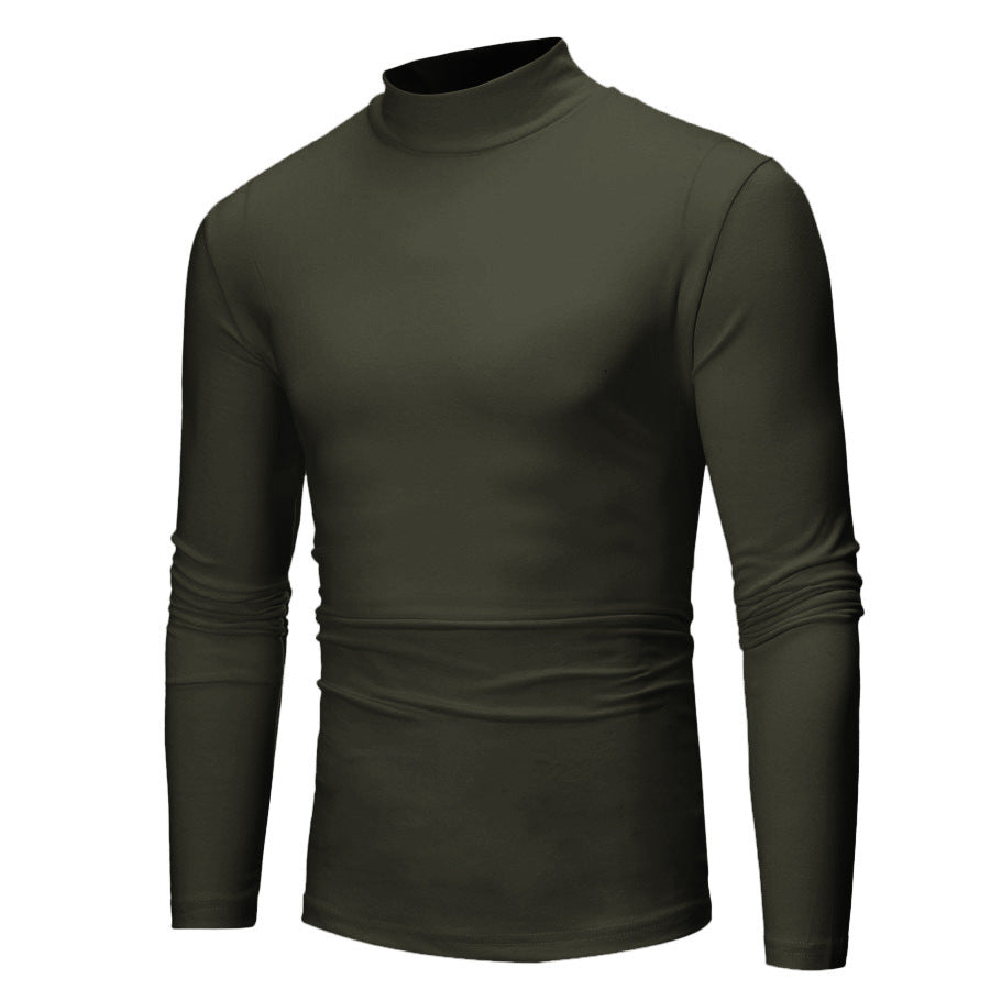 Herren turtleneck Langarmshirt WW