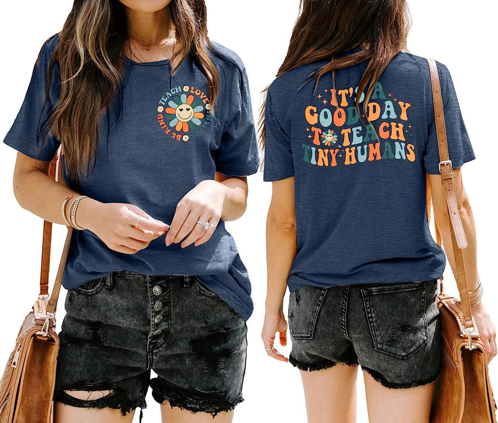 Damen Fun Teaching Grafik T-Shirt WW
