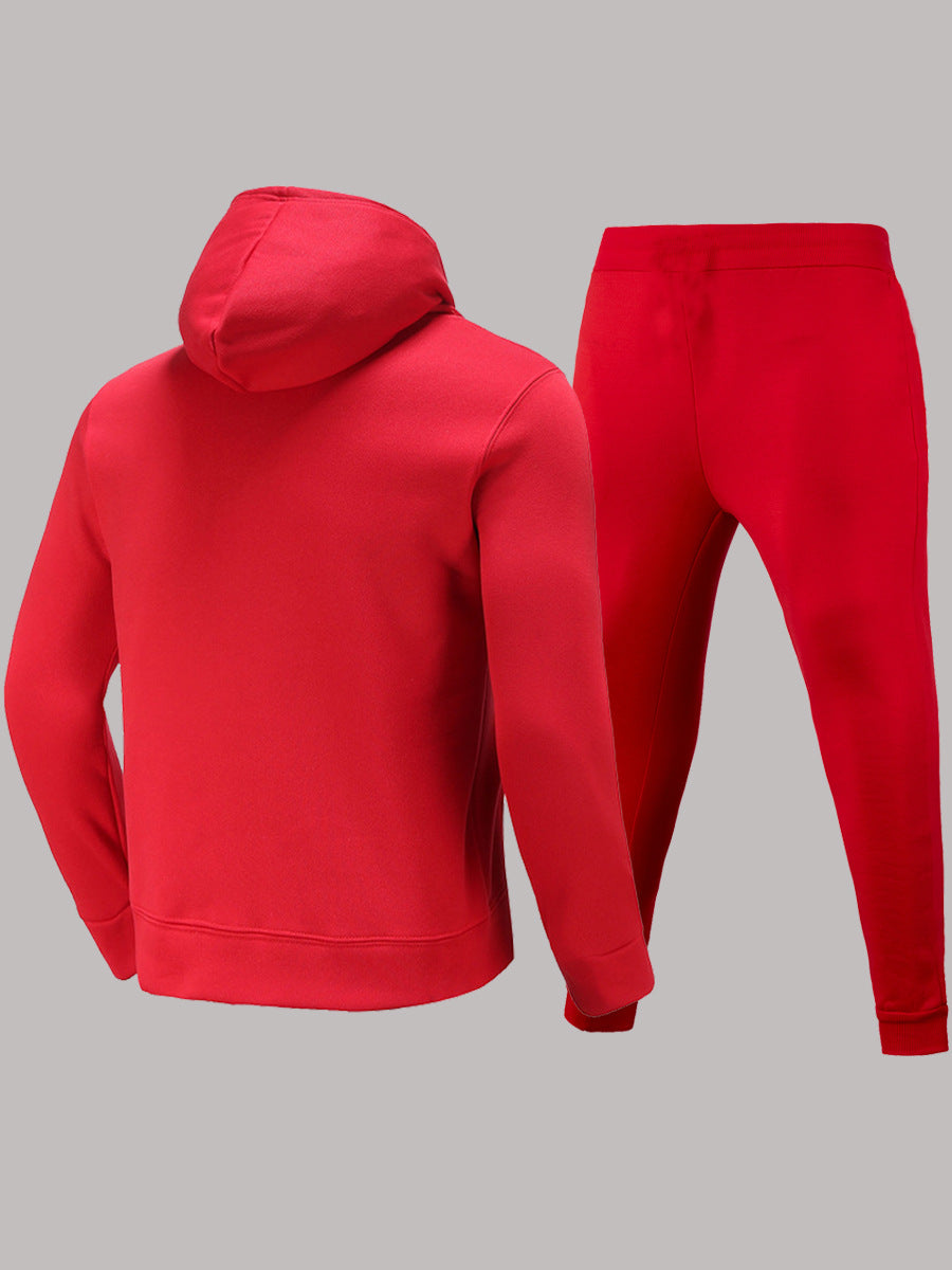 Damen Sportliches Hoodie- und Jogginghose-Set mit auffälligem Schriftzug WW